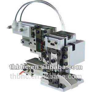 Pneumatic cylinder application for crimping machine